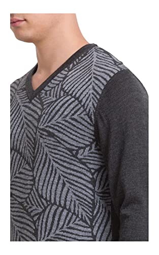 Colorplus Tailored Fit Grey Sweater for Men