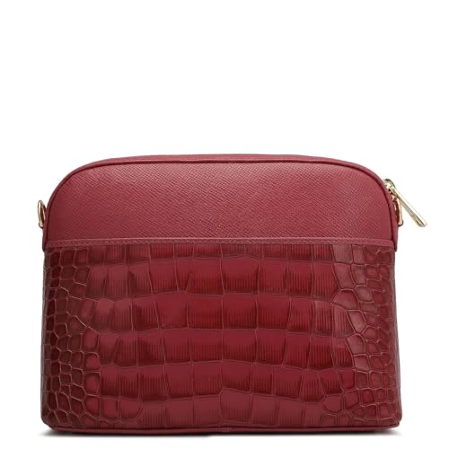 Da Milano Genuine Leather Purple Sling (Small) (01915)