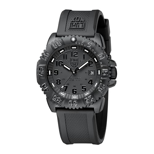 Luminox - Original Navy Seal X3.CZ51.BO - Mens Dive Watch - Watches for Men - 44mm - Swiss Quartz - 200M Water Resistant - Hardened Mineral Crystal - CARBONOX Case - Always Visible - Swiss Made