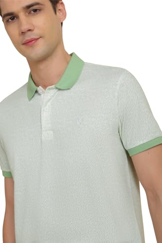 Allen Solly Men's Regular Fit T-Shirt (Green) - SaumyasStore