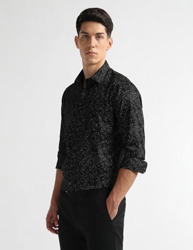 Arrow Green Formal Shirt_ARAEOSH3091_42