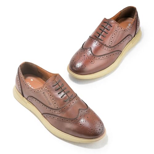 Woodland Men's Brown Softy Crust Casual Shoes-7 UK (41EURO) (OGCC 4608022)
