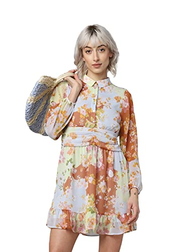 ONLY Regular Fit Dress (124156301_Lettuce Green_34)