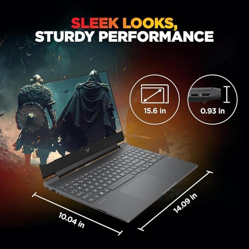 HP Victus, Intel Core 7 240H, 8GB RTX 5050, 24GB DDR5(Upgradeable) 1TB SSD, FHD, 144Hz, 300 nits, IPS, 15.6''/39.6cm, Win11, M365* Office24, Mica Silver, 2.29kg, fa2409TX, RGB Backlit, Gaming Laptop