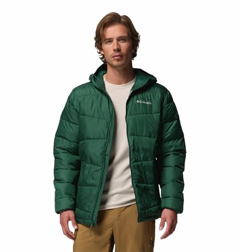 Columbia Men Green OmniHeat Reflective Fivemile Butte II Down Jacket, S