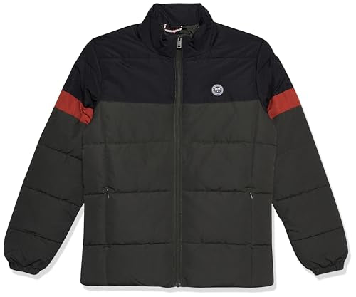 U.S. Polo Assn. Men's A-Line Coat (USJCK0494_Olive