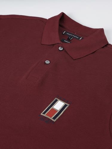Tommy Hilfiger Mens Red Color T-Shirt (M)