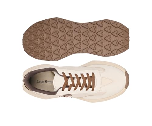 LOUIS STITCH Beige Sneaker for Men | Comfortable & Durable Sneaker | LSP-SNK-NBL | UK-7