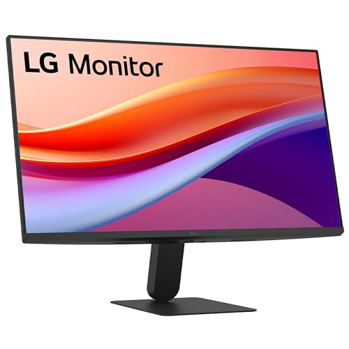LG 24 Inch IPS FHD Monitor 1920 x 1080,1 MS MBR, 120Hz, sRGB 99% Typ(CIE1931),1500:1 Contrast, Black Stabilizer,Virtual Borderless, Flicker Safe, Reader Mode, HDMI,VGA, 24U411A, (Black)