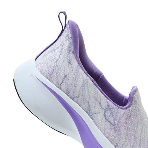 Campus Women's Grasp WHT/Purple Walking Shoes - 8UK/India 1 Pair