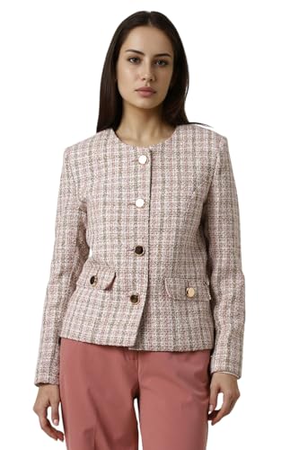 Van Heusen Women's Blazer (VWBZURGF828570_White