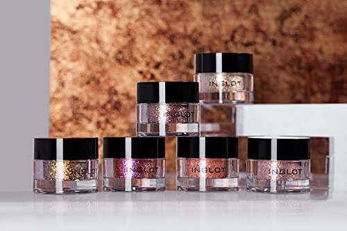 Inglot AMC Pure Pigment Eye Shadow, 125 Magenta Silver, 2g
