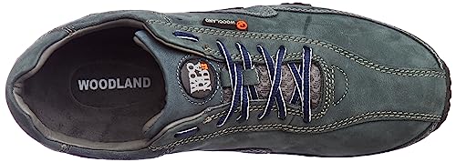 Woodland Men's Dnavy 4 Leather Casual Shoe-8 UK (42 EU) (GC 3051118ONW)