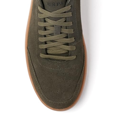 U.S. Polo ASSN. Mens Caldera Sneakers - (UK7) (US8) (2FD241013D05) Olive