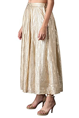 W for Woman Women Maxi Skirt (19AUW50327-C2130 - - M_Multicolor_M)