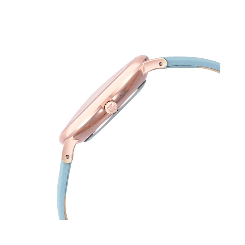 Titan Women Metal Analog White Dial Watch-95142Wl01/Np95142Wl01, Band Color-Blue