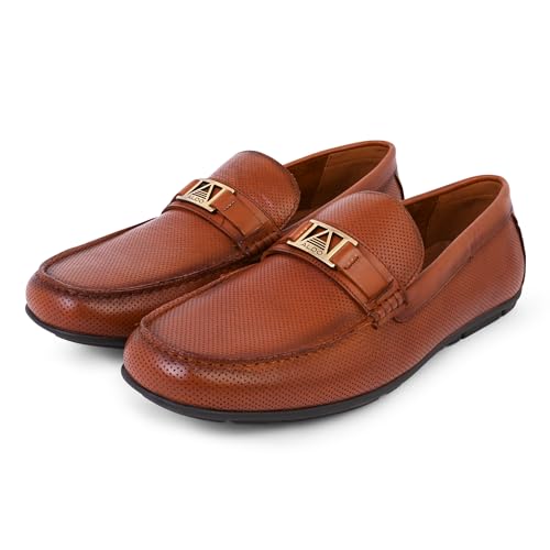 Aldo HAENDACIENA-IN220 Cognac Leather Moccasins