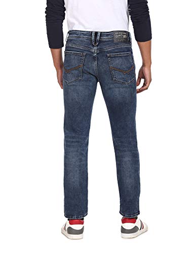 U.S. POLO ASSN. Men's Regular Jeans (UDJEN0038_Blue_34)