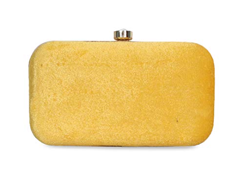 DUCHESS Women & Girls box clutches (Yellow)