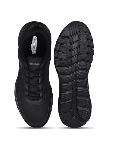 Power Men's Oxford Sports Shoes - Black - (8 UK)