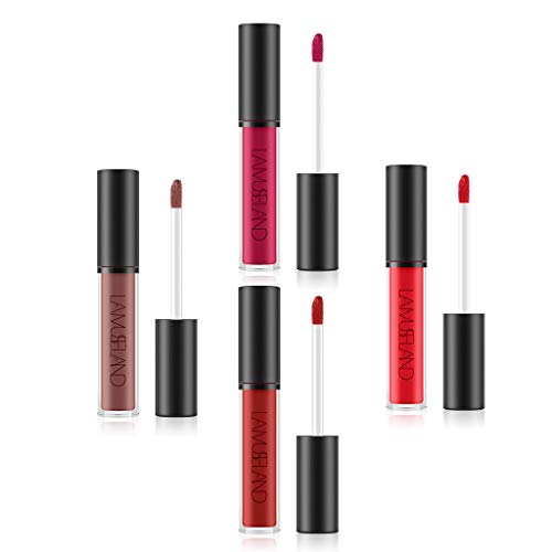 Merishopp Waterproof Longlasting Lip Gloss Nonstick Cup Liquid Velvety Lipstick Chili |Health & Beauty | Makeup | Lips | Lipstick