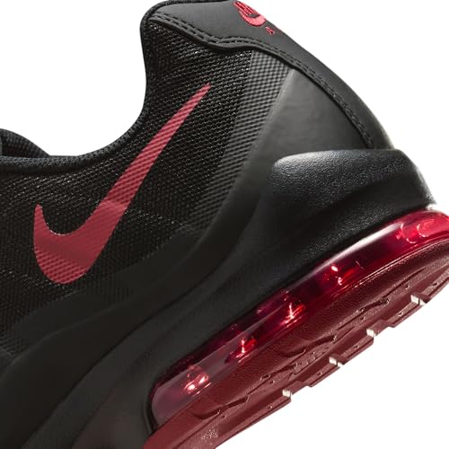 Nike Men AIR MAX Invigor Black/Team Crimson Running Shoes 9 UK