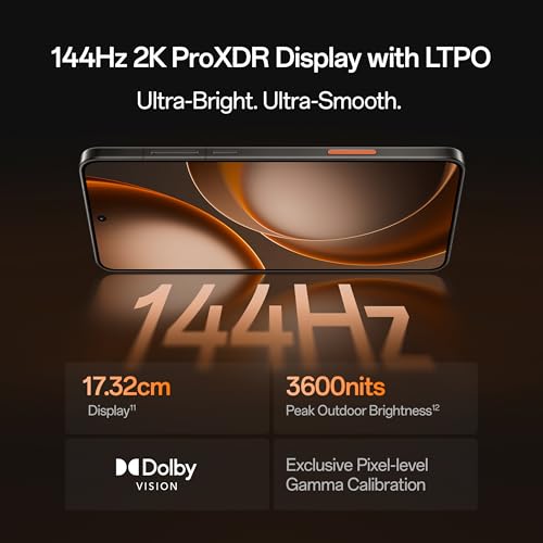 Oppo Find X9 Ultra 5G (Canyon Orange, 12GB, 512GB) | Hasselblad 50MP 10× Ultra-Sensing Optical-Zoom Telephoto | Dual 200MP | 8K Video | Snapdragon 8 Elite Gen 5 | 7050mAh 100W