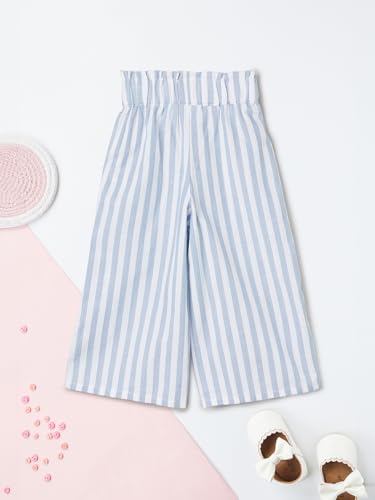 Max Girl's Regular Trousers (S225CPP09_Light Blue