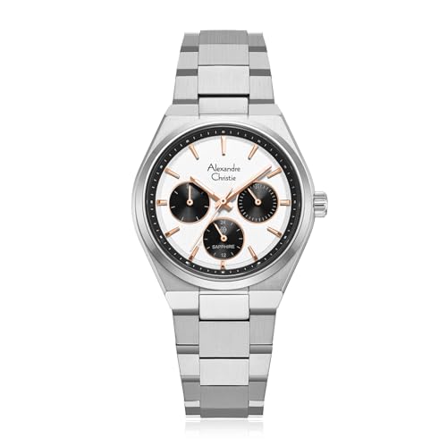 Alexandre Christie 8697BFB Women's Classic Quartz Watch 32mm (White)