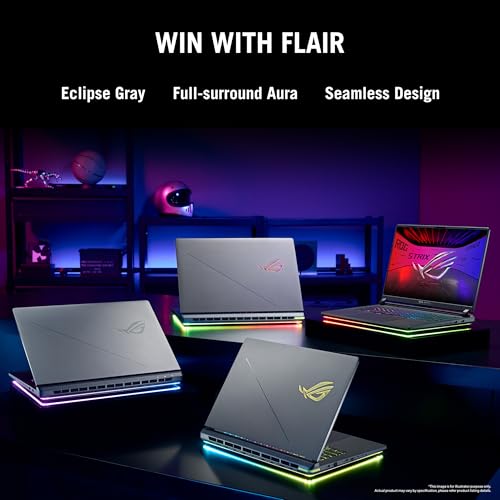 ASUS ROG Strix G16,Intel Core Ultra 9 275HX Gaming Laptop(RTX 5070 Ti -12GB/140W TGP/32GB/1TB/2.5K QHD+/16"/240Hz/Windows 11/M365 Basic (1Year)*/Office Home 2024/Eclipse Gray/2.65 Kg) G615LR-S5190WS