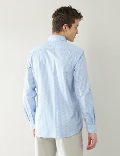 Arrow Sports Men's Slim Fit Shirt (ASAJSH1690_Blue