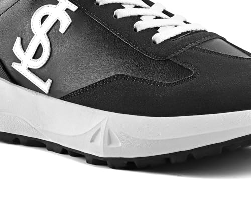 LOUIS STITCH Egyptian Black Sneaker for Men | Comfortable & Durable Sneaker | LSP-SNK-NBL-JB | UK-9