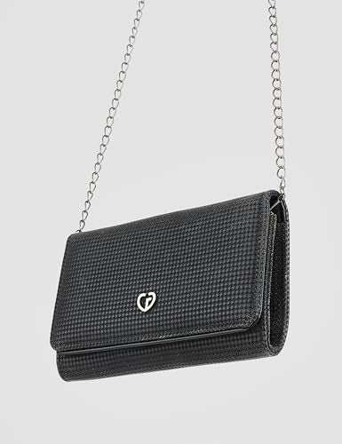 Caprese womens DELMI C Medium BLACK Clutch