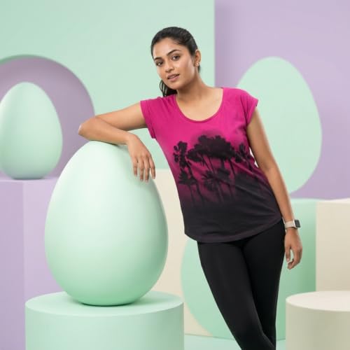 Puma Women's Classic Fit T-Shirt (56767109_Pink S)