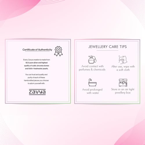 ZAVYA 925 Silver My Eternal Vow Gold Plated Ring (Adjustable) | Gift for her, Gifts for Women & Girls | With Certificate of Authenticity and 925 Stamp