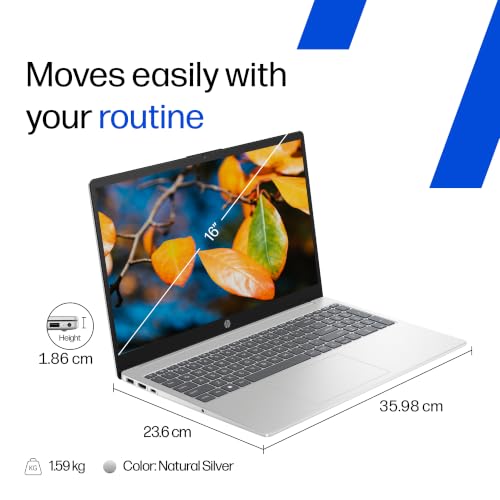 HP 15, Intel Core 5 120U (14th Gen) 8GB DDR4, 512GB SSD Care