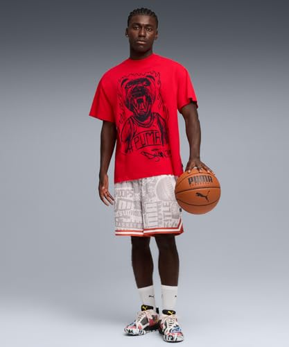 PUMA | OUT OF BOUNDS Men's Graphic Oversized Basketball Tee
