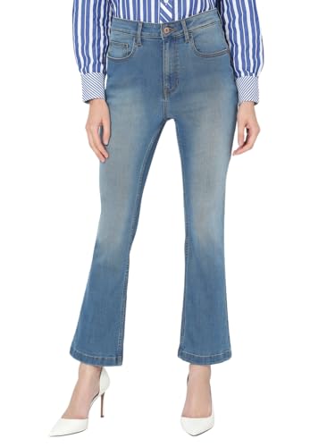 VERO MODA Women's Bootcut Blue Jeans