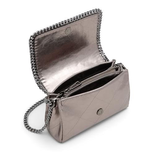 ALDO Womens Kayleyyx Cross Body (pack of 1), Pewter, 7.6'' L x 2.7'' W x 8.6'' H (19.5cm x 7cm x 22cm), Kayleyyx Cross Body