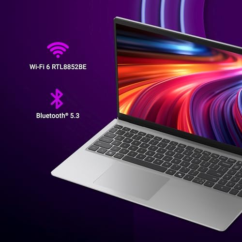 Dell 15 AI Powered Laptop, Intel Core Ultra 5 225H, 16GB DDR5 RAM, 512GB SSD, 15.6" FHD Anti-Glare Display, Intel Arc Graphics, Dedicated Copilot Key, Backlit Keyboard, Silver, Win11 Home + MSO H&S'24
