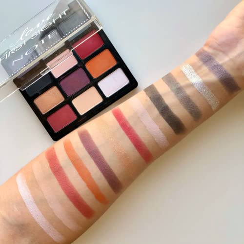 Note Cosmetics Love At First Sight Eyeshadow Palette 203, Matte Finish, Multicolor 15.6 g (Pack of 1)