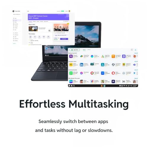 PW PiBook Laptop by Physics Wallah | 6GB RAM, 128GB Storage (Expandable to 512GB) | 11.6 Inch HD Display | Mediatek 8788 Octa-Core | Thin & Light | 7hrs Battery | Android 13 (PiBook OS) | in-Built AI