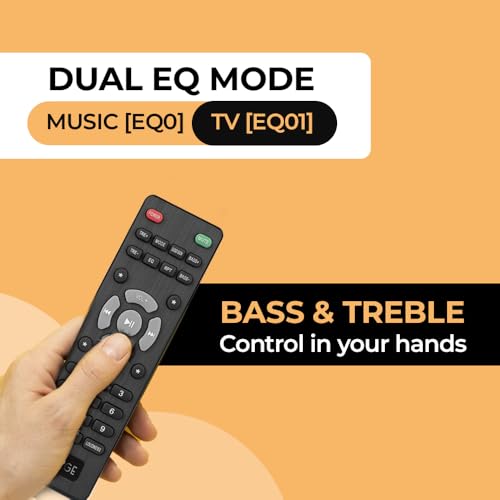 OBAGE Essential -5 2.1 Home Theatre System 80 Watt with HDMI ARC, Digital Bass Treble Control,Bluetooth 5.3v, USB,FM and AUX