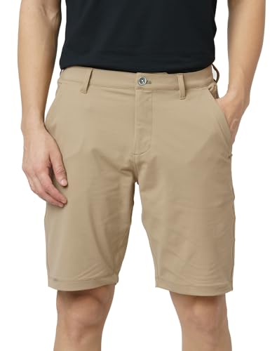 DAMENSCH Men's Chino Shorts (Dam-FSHT-LVB-XXL_Beige_2XL)