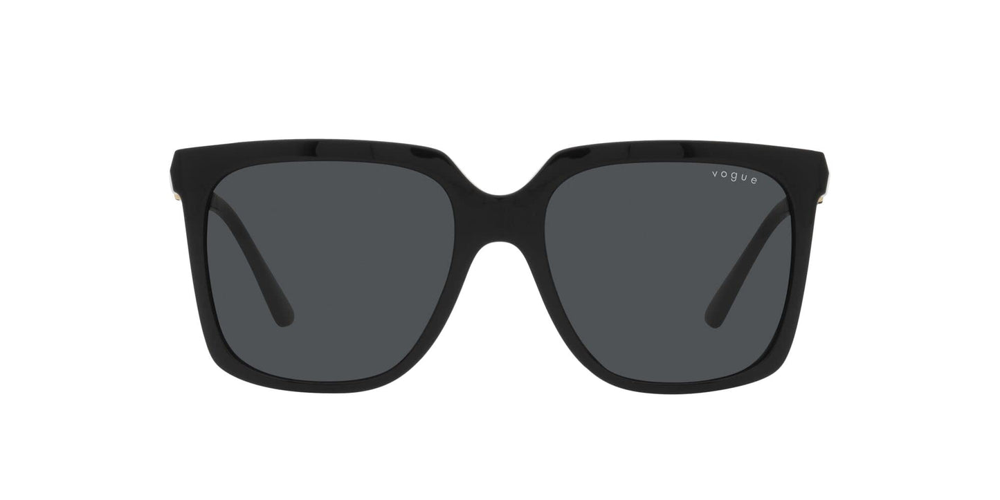 Vogue Eyewear Women UV Protected Grey Lens Square Sunglasses - 0VO5476SBW44/8754