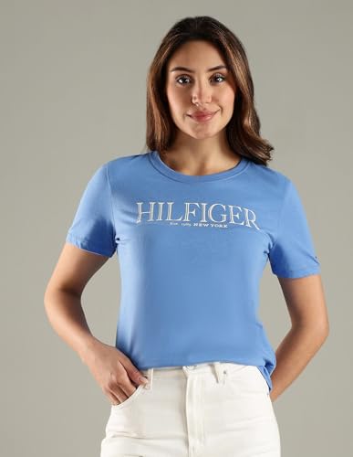 TOMMY HILFIGER Logo Regular Fit Cotton T-Shirt