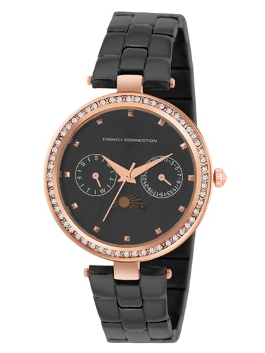 French Connection Analog Black Dial Women's Watch-FCN017E