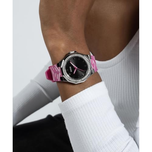 Guess Avril 38 mm Black Dial Analog Women Watch- GW0598L1