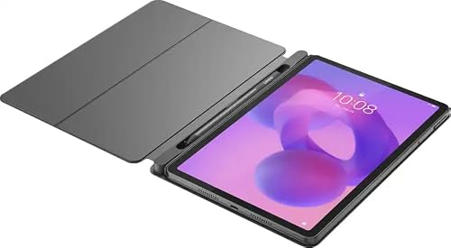 Lenovo Idea Tab 11" Tablet with Pen & Folio Case - Dimensity 6300-8GB RAM - 128 GB Storage - Android 15-2.5K - 90 Hz - Luna Grey (ZAFR0929US)