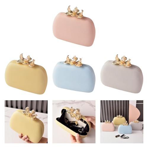 Enakshi® Floral Clutch Evening Purse with Shoulder Strap Women Elegant Bridal Handbag pink|Clothing, Shoes & Accessories | Womens Handbags & Bags